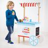 Wooden Ice Cream Cart - Play Food - 6