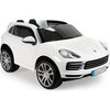 Porsche Cayenne S 12V R/C, White - Ride-On - 1 - thumbnail
