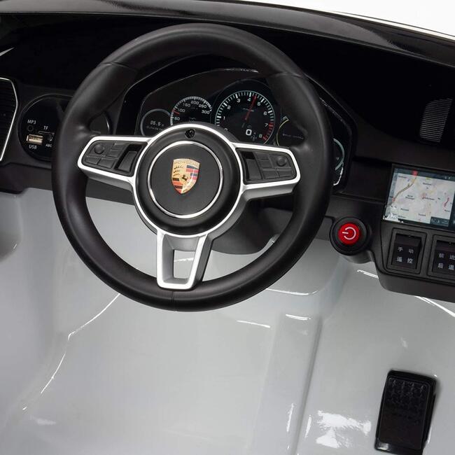 Porsche Cayenne S 12V R/C, White - Ride-On - 6