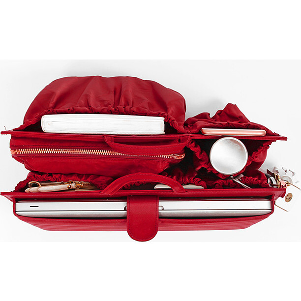 ToteSavvy Deluxe, Luxe Red