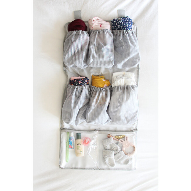 ToteSavvy Travel Clothing Organizer, Soft Grey - Bags - 5