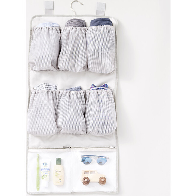 ToteSavvy Travel Clothing Organizer, Soft Grey - Bags - 6