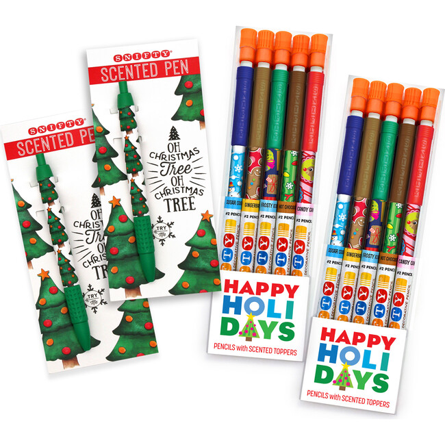 Holiday Scented Topper Pencils, 2 Sets - Arts & Crafts - 1