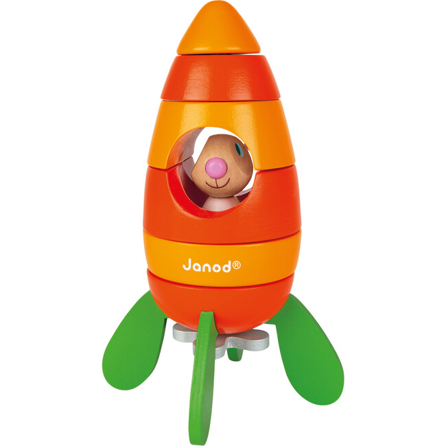 Magnetic Carrot Rocket - Stackers - 1