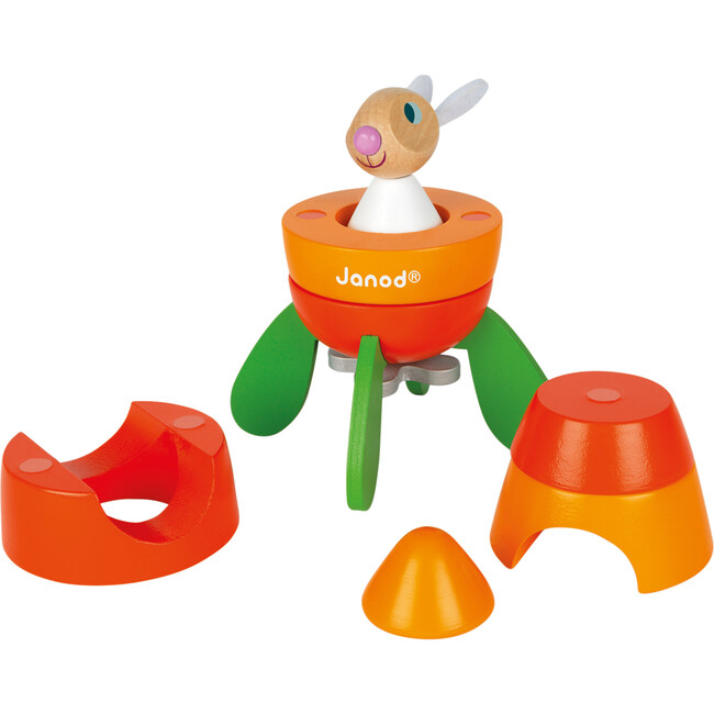 Magnetic Carrot Rocket - Stackers - 2