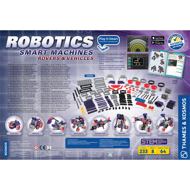 Robotics: Smart Machines, Rovers & Vehicles - STEM Toys - 2