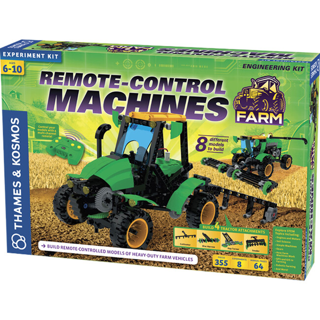 Remote-Control Machines: Farm - STEM Toys - 1