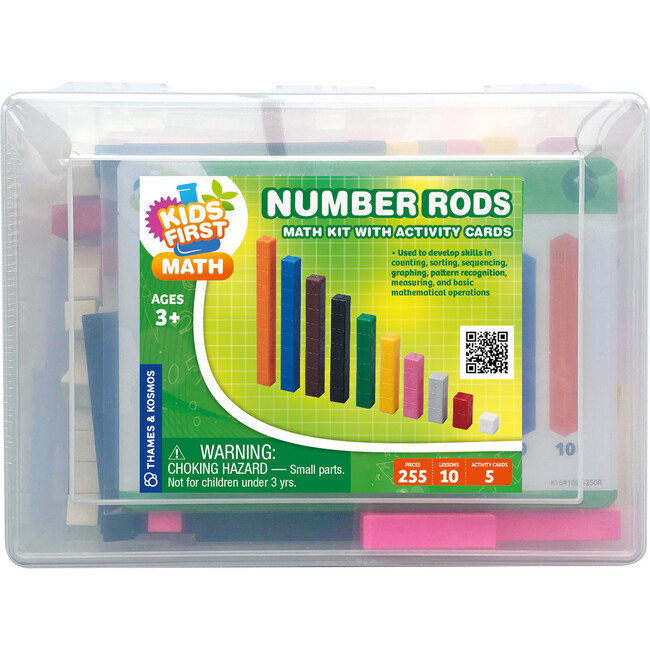 Number Rods Math Kit with Activity Cards