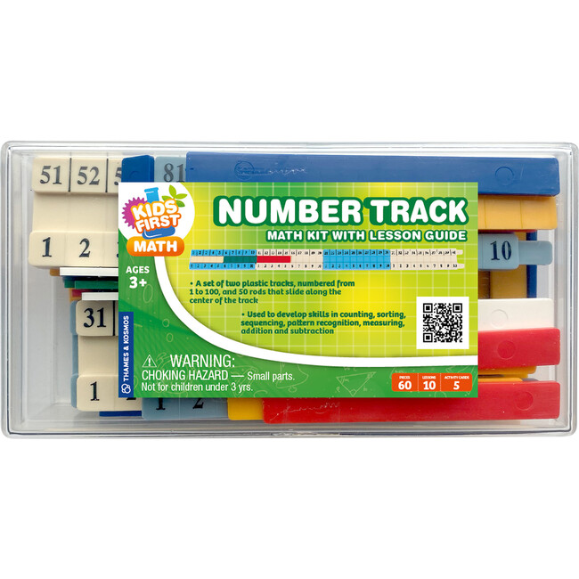 Number Track Math Kit with Lesson Guide - STEM Toys - 1 - zoom