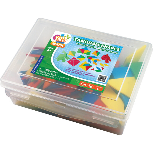 Tangram Shapes Math Kit with Activity Cards - STEM Toys - 3