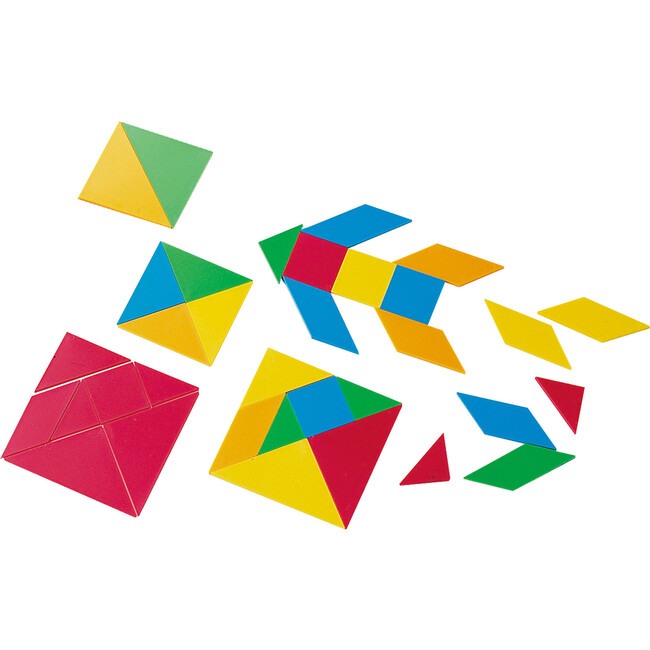 Tangram Shapes Math Kit with Activity Cards