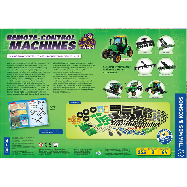 Remote-Control Machines: Farm - STEM Toys - 2