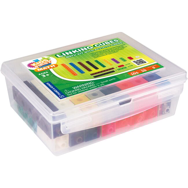 Linking Cubes Math Kit with Activity Cards - STEM Toys - 3
