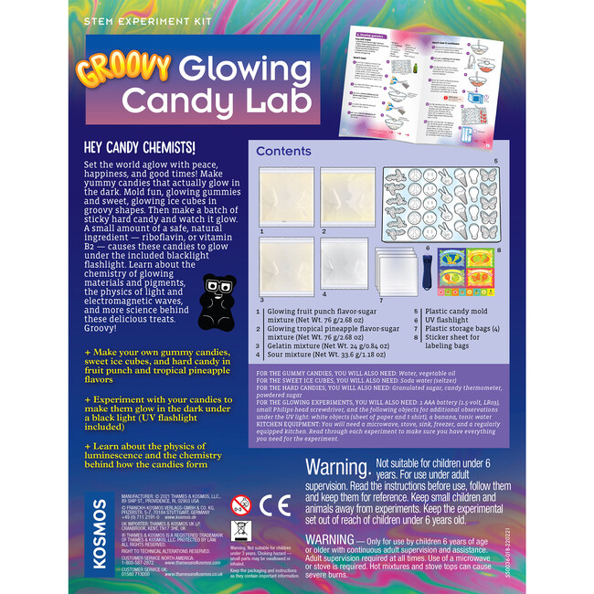 Groovy Glowing Candy Lab - STEM Toys - 2