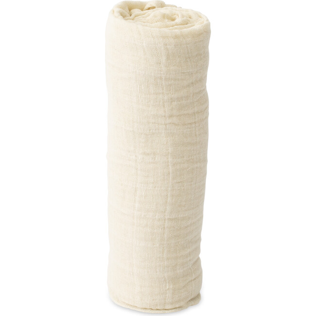 Cotton Muslin Swaddle Blanket , Linen
