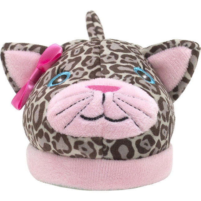 Emelie Leopard Slippers, Pink/Brown - Slippers - 3