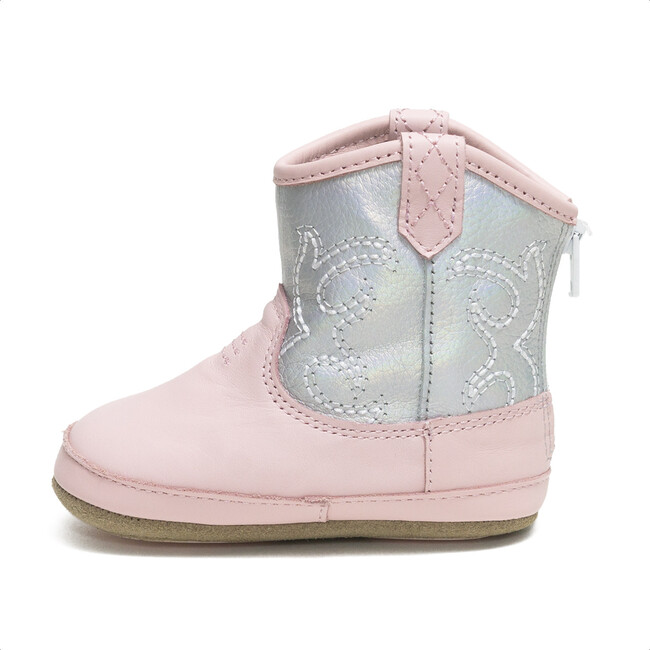 Winona Western Leather Bootie, Pink