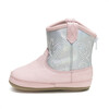 Winona Western Leather Bootie, Pink - Boots - 2 - thumbnail