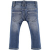 Denim Jeans, Medium Blue - Jeans - 2 - thumbnail