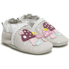 Mushrooms Soft Soles, Grey/Pink - Dress Shoes - 1 - thumbnail