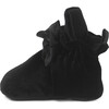 Holiday Bow Snap Booties, Black - Booties - 2