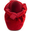 Holiday Bow Snap Booties, Red - Booties - 4 - thumbnail