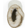 Daphne Knit Boots, Cream - Boots - 6