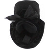 Holiday Bow Snap Booties, Black - Booties - 6