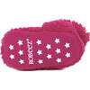 Sherpa Snap Booties, Bright Pink - Booties - 5