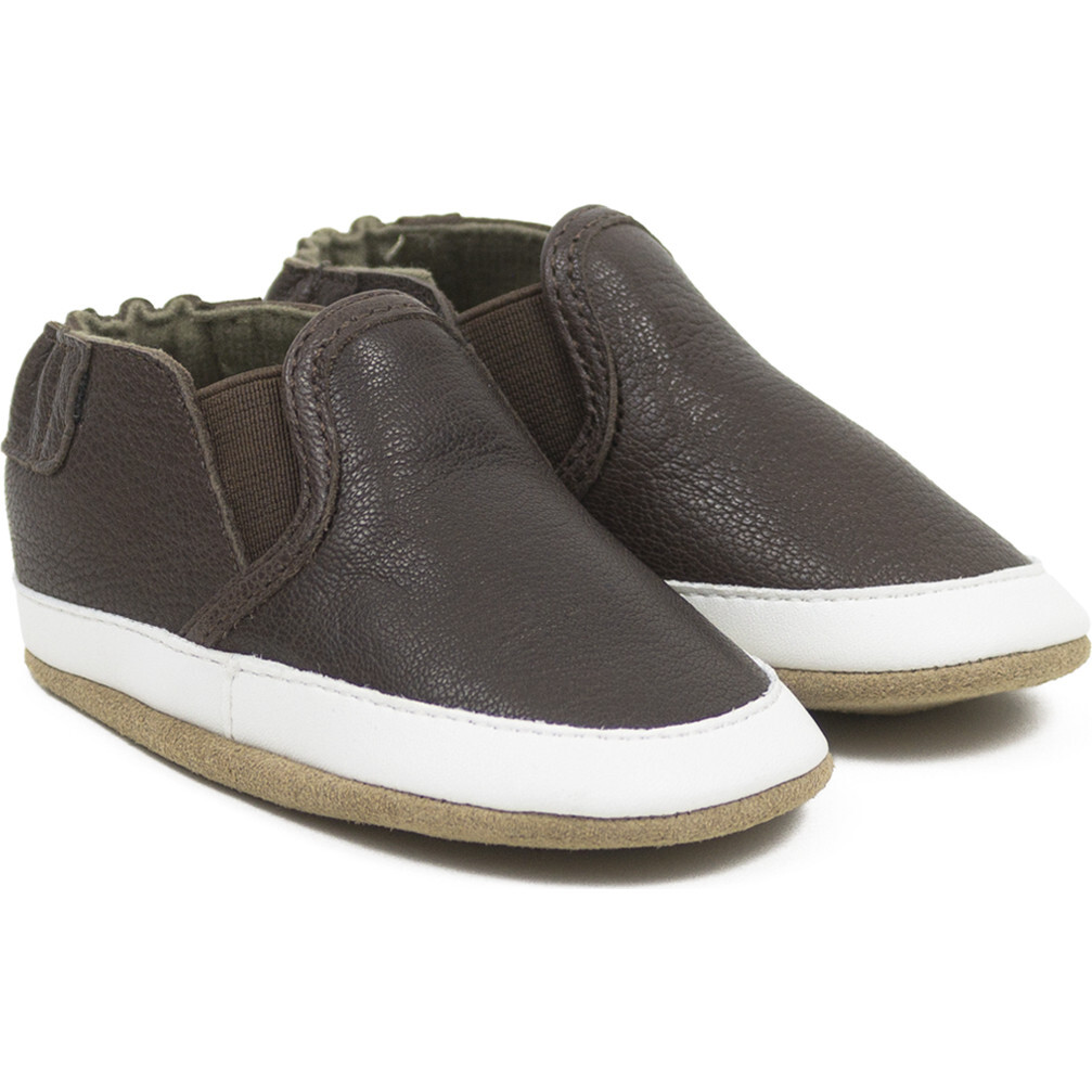 Liam Basic Soft Soles, Chocolate - Dress Shoes - 1