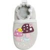 Mushrooms Soft Soles, Grey/Pink - Dress Shoes - 6