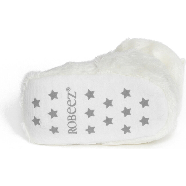 Miles Faux Fur Snap Booties, Ivory - Booties - 5