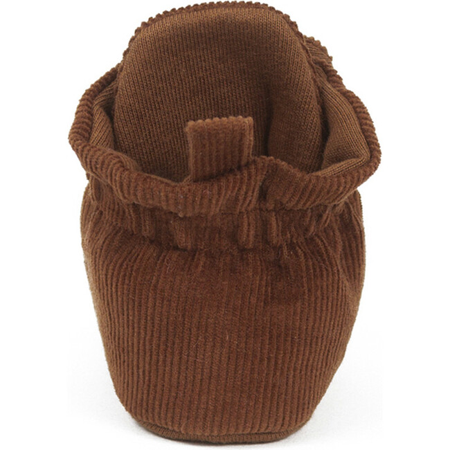 Felix Corduroy Snap Booties, Rust - Booties - 4