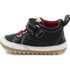 Mistan Leather Sneaker, Black - Sneakers - 2 - thumbnail