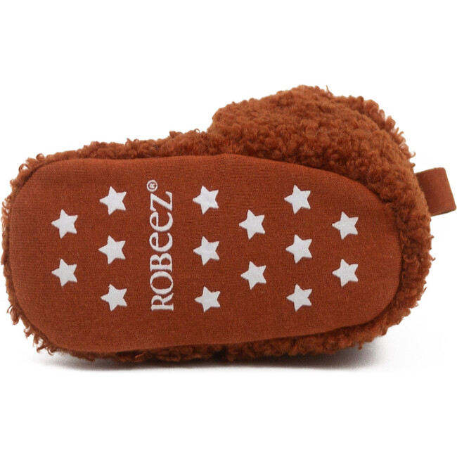 Sherpa Snap Booties, Ginger - Booties - 5