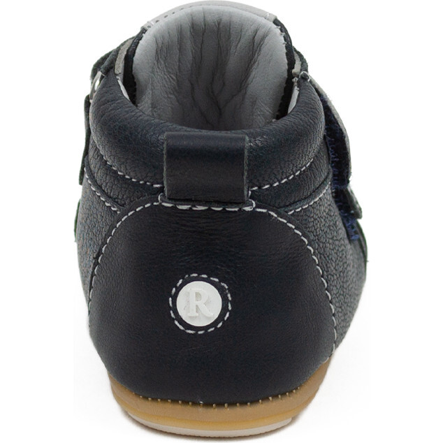 Miro Leather Sneaker, Navy - Sneakers - 4