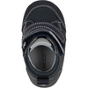 Miro Leather Sneaker, Navy - Sneakers - 6