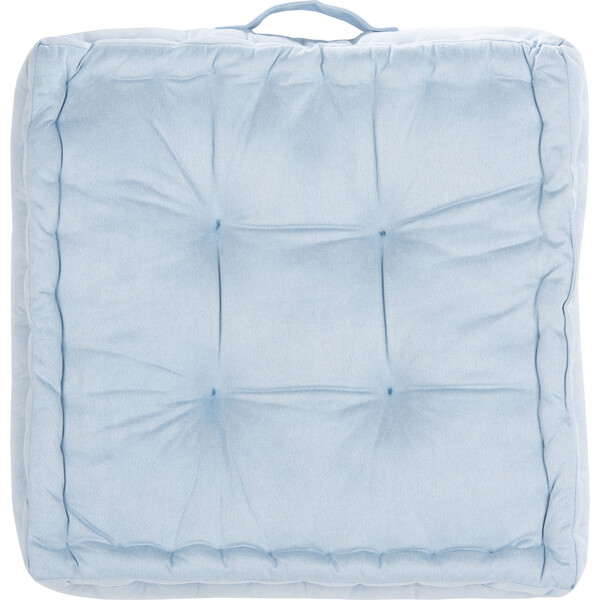 Gardenia Floor Pillow, Light Blue Safavieh Decorative Pillows
