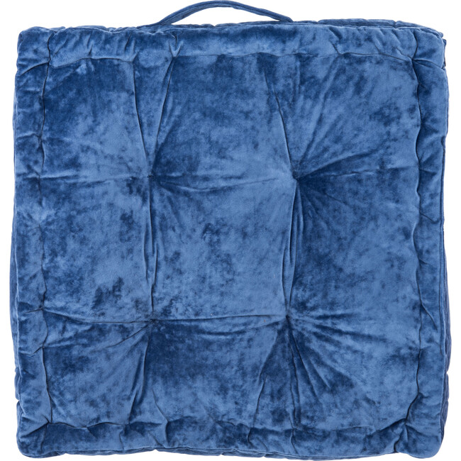 Belia Floor Pillow, Blue