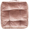 Primrose Floor Pillow, Pink - Pillows - 1 - thumbnail