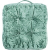 Peony Floor Pillow, Green - Pillows - 3