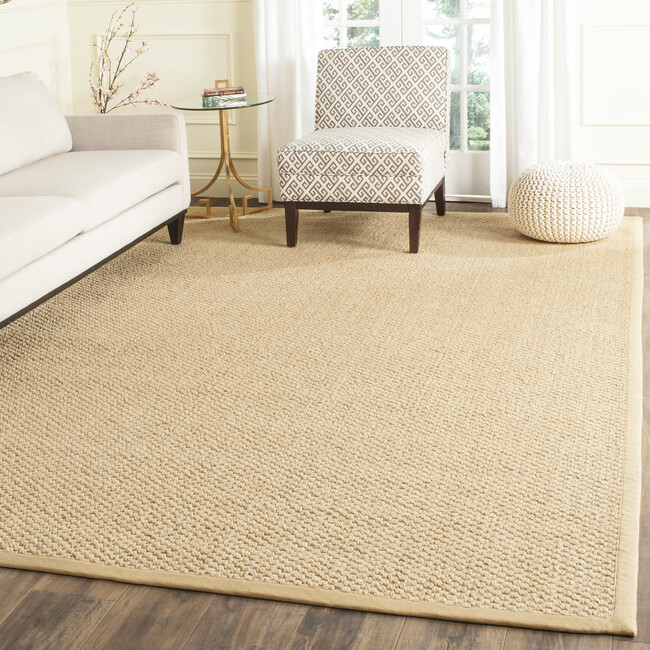 Natural Fiber Everly Rug, Beige - Rugs - 3