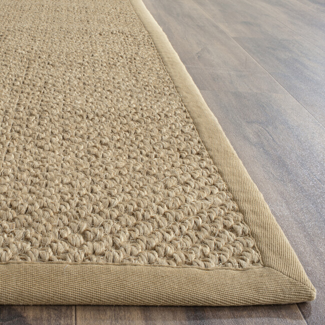 Natural Fiber Everly Rug, Beige - Rugs - 4