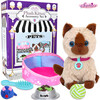 18" Doll, Tan Plush Kitten & Accessories Set, Brown - Doll Accessories - 2