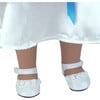 18" Doll Ankle Strap Dress Shoes, White - Doll Accessories - 3