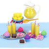 18" Doll Cupcake & Petit Four Set + Fresh Lemonade Set, Pink - Doll Accessories - 1 - thumbnail