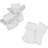 18" Doll Ankle Socks, White - Doll Accessories - 1 - thumbnail