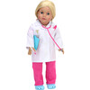 18" Doll Medical Bag & Medical Accessories Set, Black - Doll Accessories - 1 - thumbnail