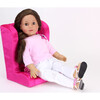 18" Doll Car Seat, Hot Pink - Doll Accessories - 3