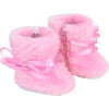 15" Doll Fleece Coat, Fleece Hat & Fur Boots Set, Light Pink - Doll Accessories - 4